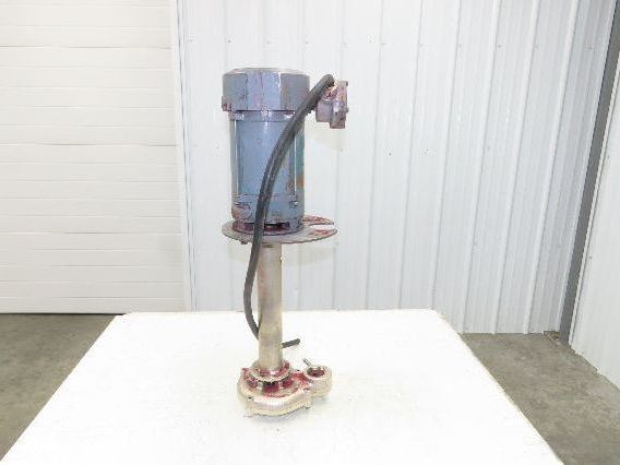 Graymills Superflo Agitator 1.5" Vertical Immersion Ink Tank Pump 2Hp 460V 3PH