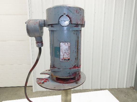 Graymills Superflo Agitator 1.5" Vertical Immersion Ink Tank Pump 2Hp 460V 3PH