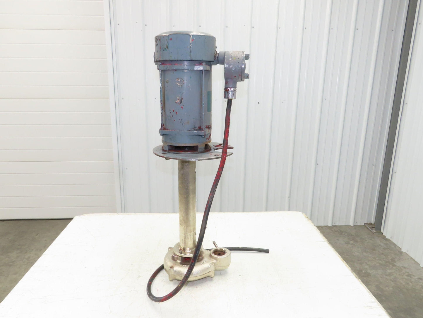 Graymills Superflo Agitator 1.5" Vertical Immersion Ink Tank Pump 2Hp 460V 3PH
