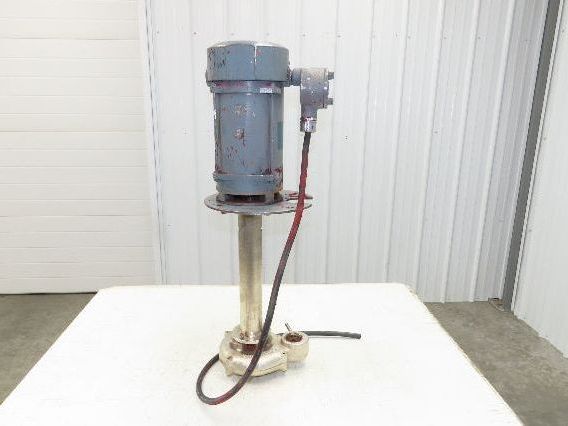 Graymills Superflo Agitator 1.5" Vertical Immersion Ink Tank Pump 2Hp 460V 3PH