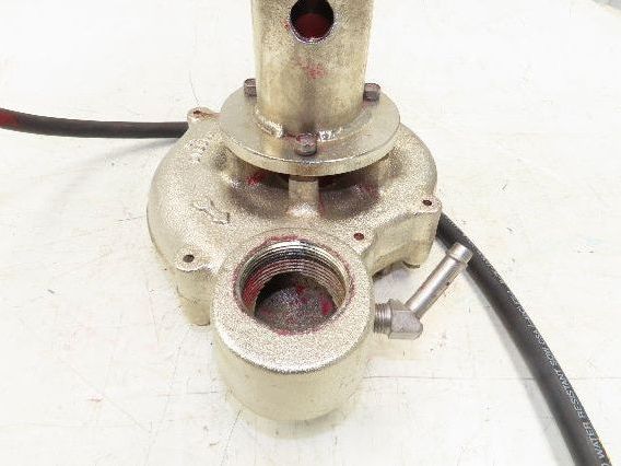 Graymills Superflo Agitator 1.5" Vertical Immersion Ink Tank Pump 2Hp 460V 3PH