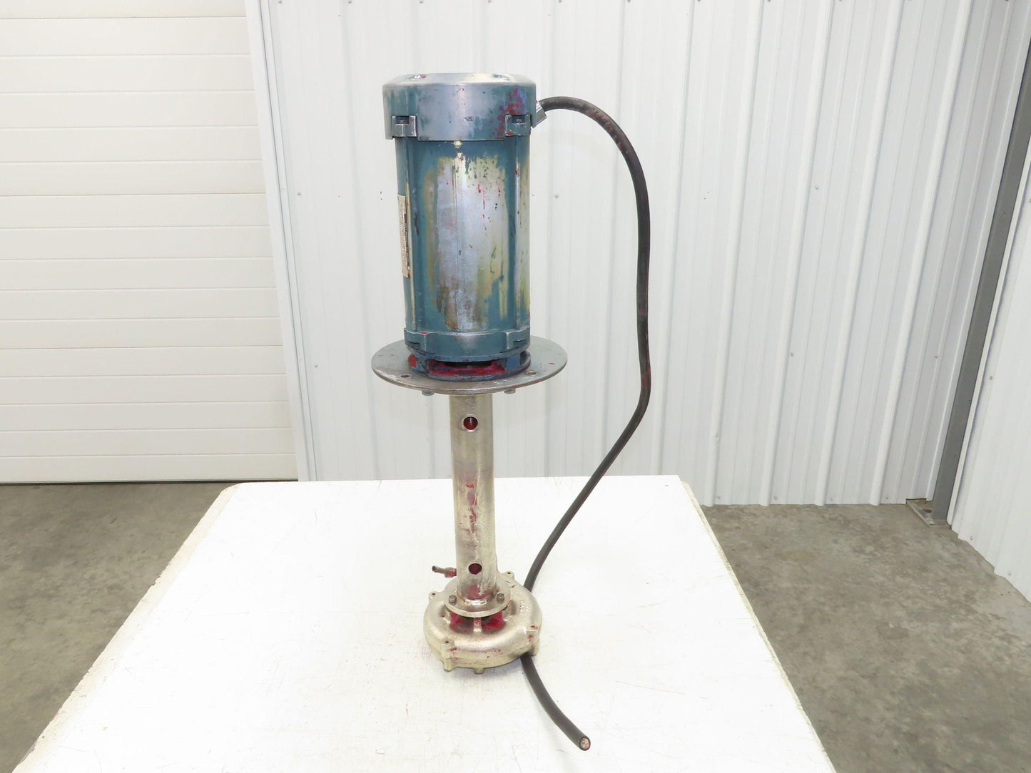 Graymills Superflo Agitator 1.5" Vertical Immersion Ink Tank Pump 2Hp 460V 3PH