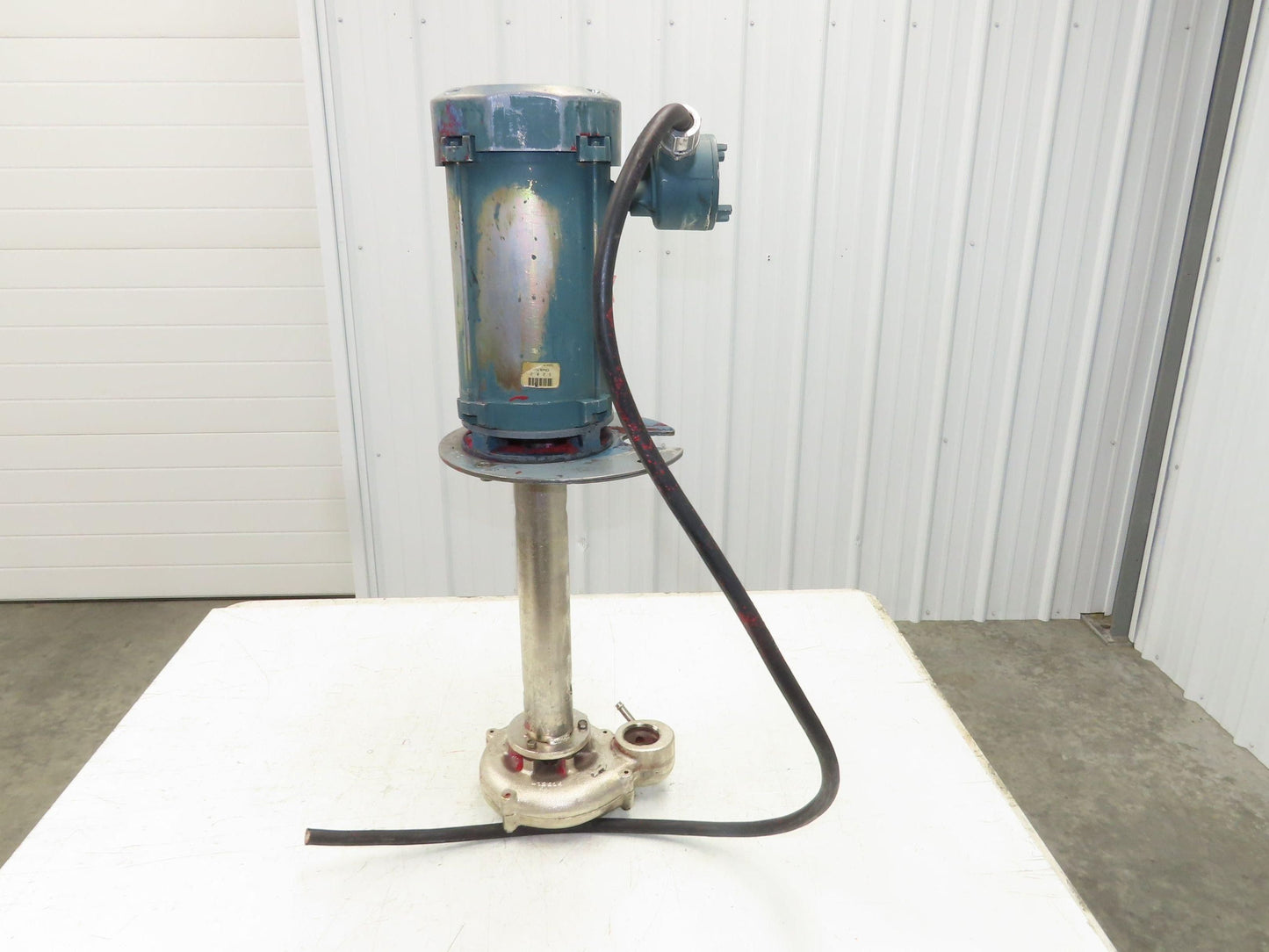 Graymills Superflo Agitator 1.5" Vertical Immersion Ink Tank Pump 2Hp 460V 3PH