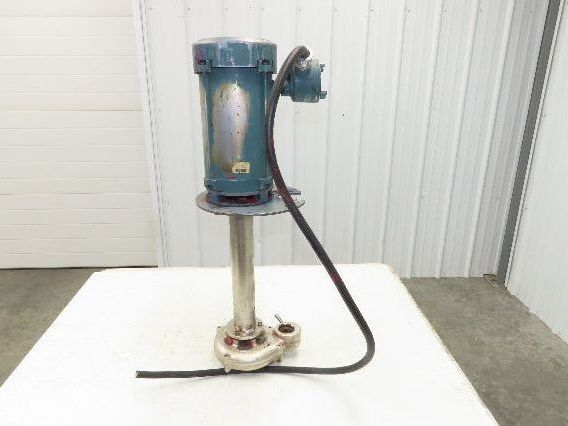Graymills Superflo Agitator 1.5" Vertical Immersion Ink Tank Pump 2Hp 460V 3PH