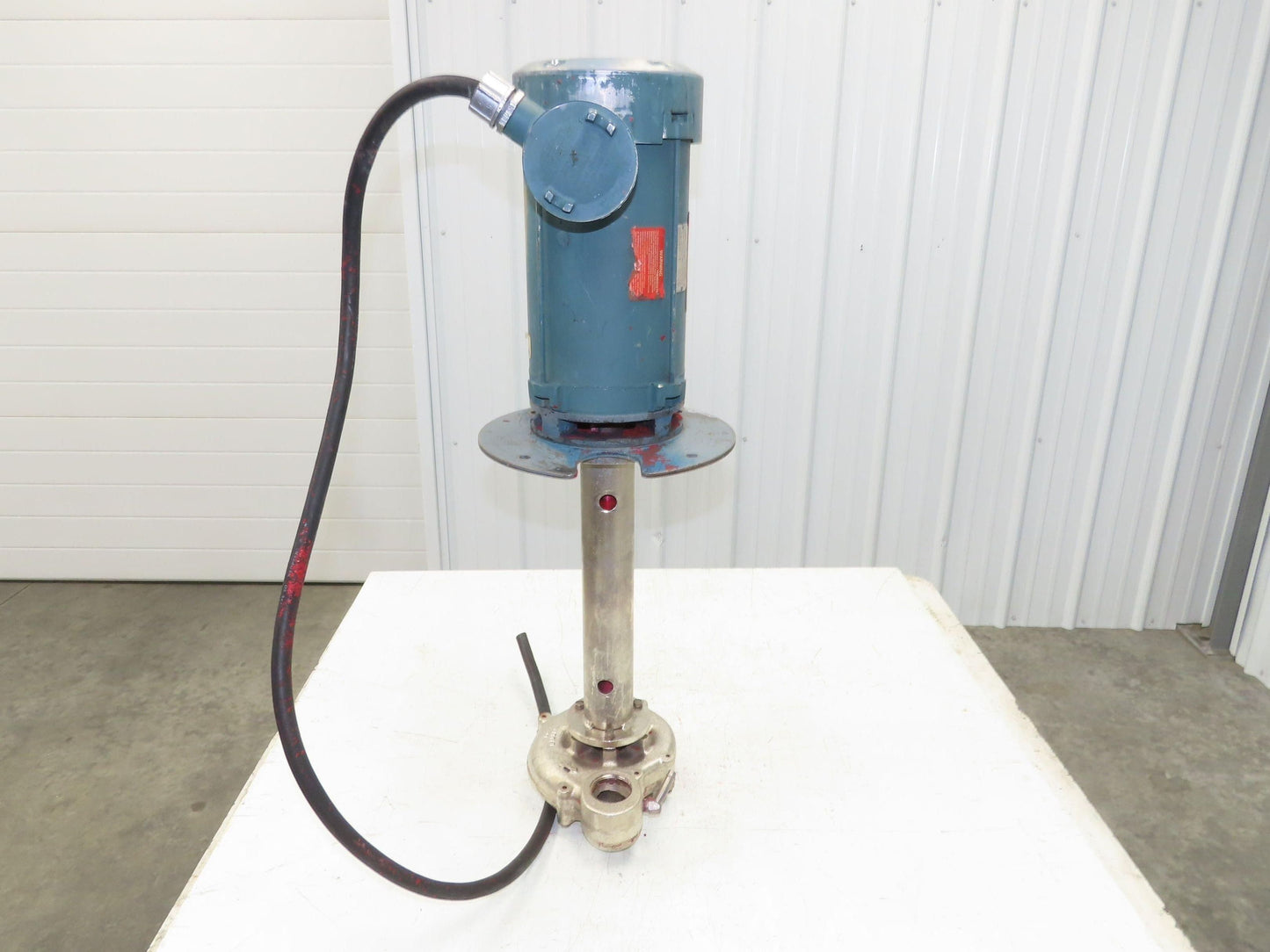 Graymills Superflo Agitator 1.5" Vertical Immersion Ink Tank Pump 2Hp 460V 3PH