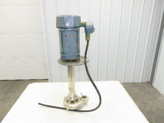 Graymills Superflo Agitator 1.5" Vertical Immersion Ink Tank Pump 2Hp 460V 3PH