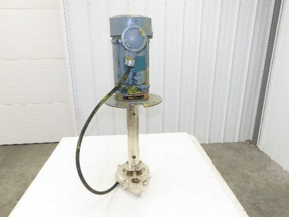 Graymills Superflo Agitator 1.5" Vertical Immersion Ink Tank Pump 2Hp 460V 3PH