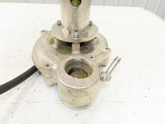 Graymills Superflo Agitator 1.5" Vertical Immersion Ink Tank Pump 2Hp 460V 3PH