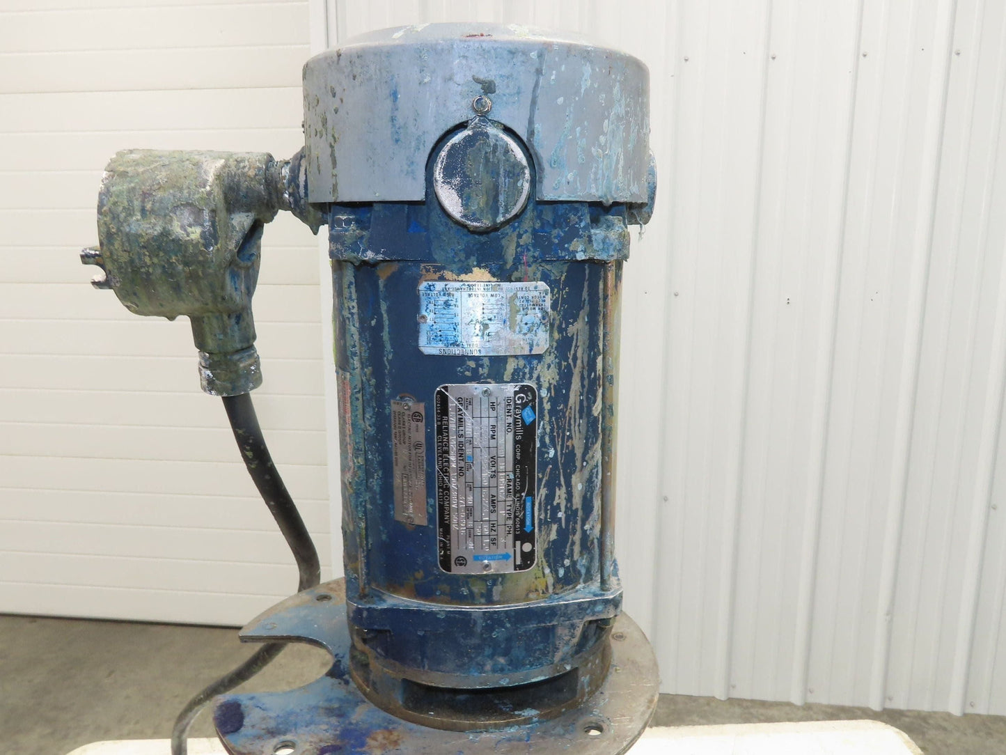 Graymills Superflo Agitator 1.5" Vertical Immersion Ink Tank Pump 2Hp 460V 3PH
