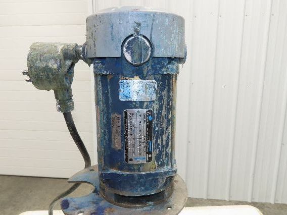 Graymills Superflo Agitator 1.5" Vertical Immersion Ink Tank Pump 2Hp 460V 3PH