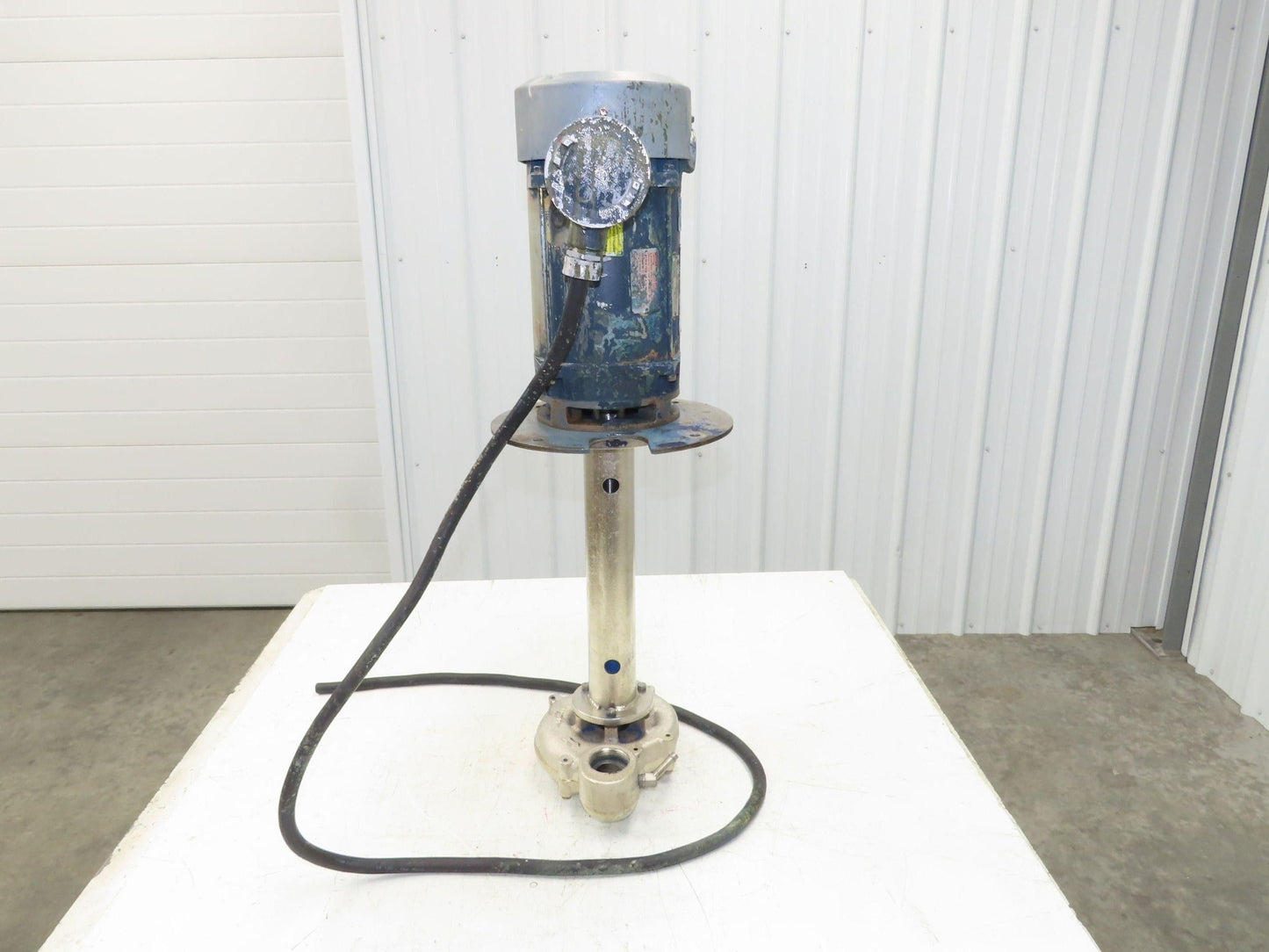 Graymills Superflo Agitator 1.5" Vertical Immersion Ink Tank Pump 2Hp 460V 3PH