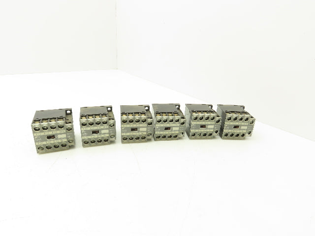 Fuji Electric SJ-0G Magnetic Contactor 24VDC Coil 1NO 3PH 240VAC 3HP Lot of 6