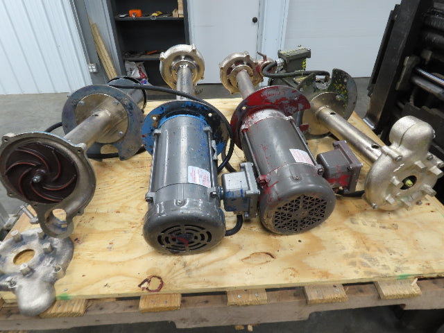 Graymills Superflo Agitator 1.5" Vertical Immersion Pump 2Hp 460V 3PH CM7037T