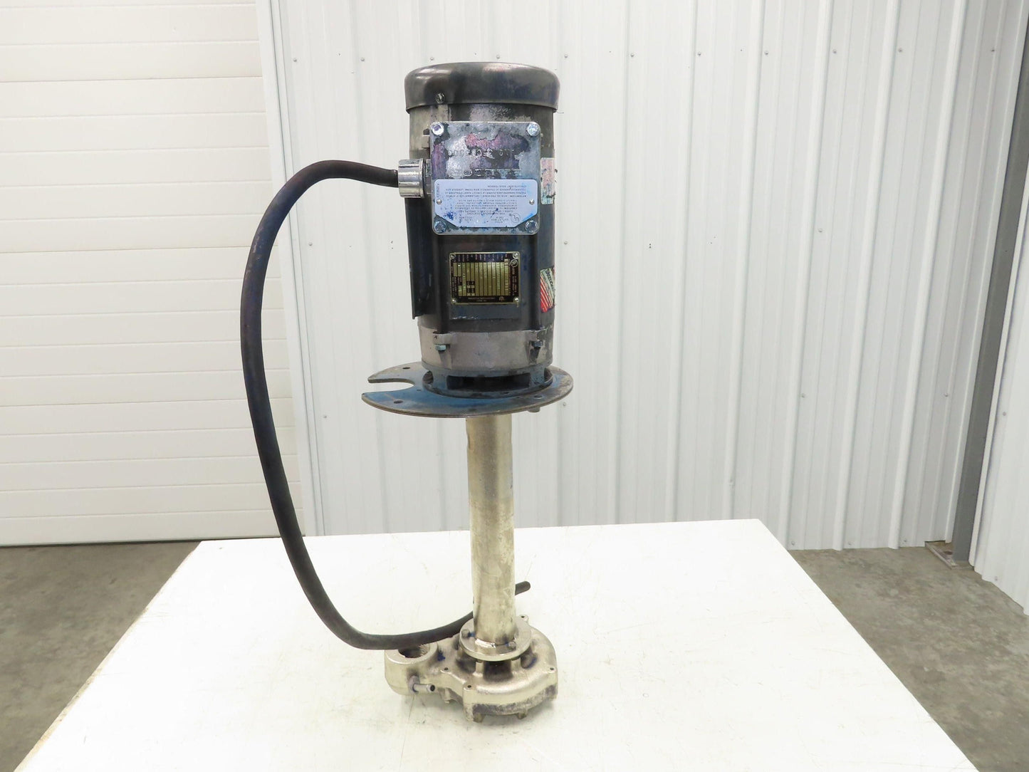 Graymills Superflo Agitator 1.5" Vertical Immersion Pump 2Hp 460V 3PH CM7037T