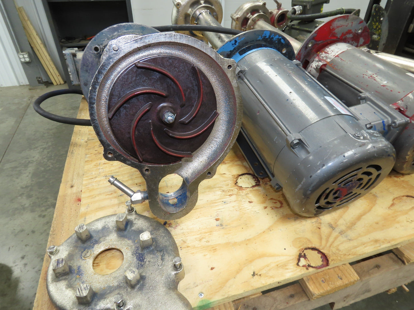 Graymills Superflo Agitator 1.5" Vertical Immersion Pump 2Hp 460V 3PH CM7037T