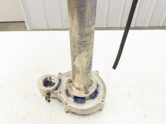 Graymills Superflo Agitator 1.5" Vertical Immersion Pump 2Hp 460V 3PH CEM7037T