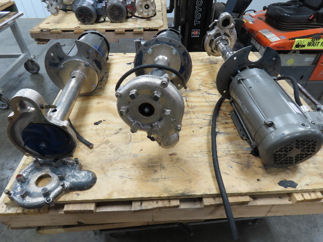 Graymills Superflo Agitator 1.5" Vertical Immersion Pump 2Hp 460V 3PH CEM7037T