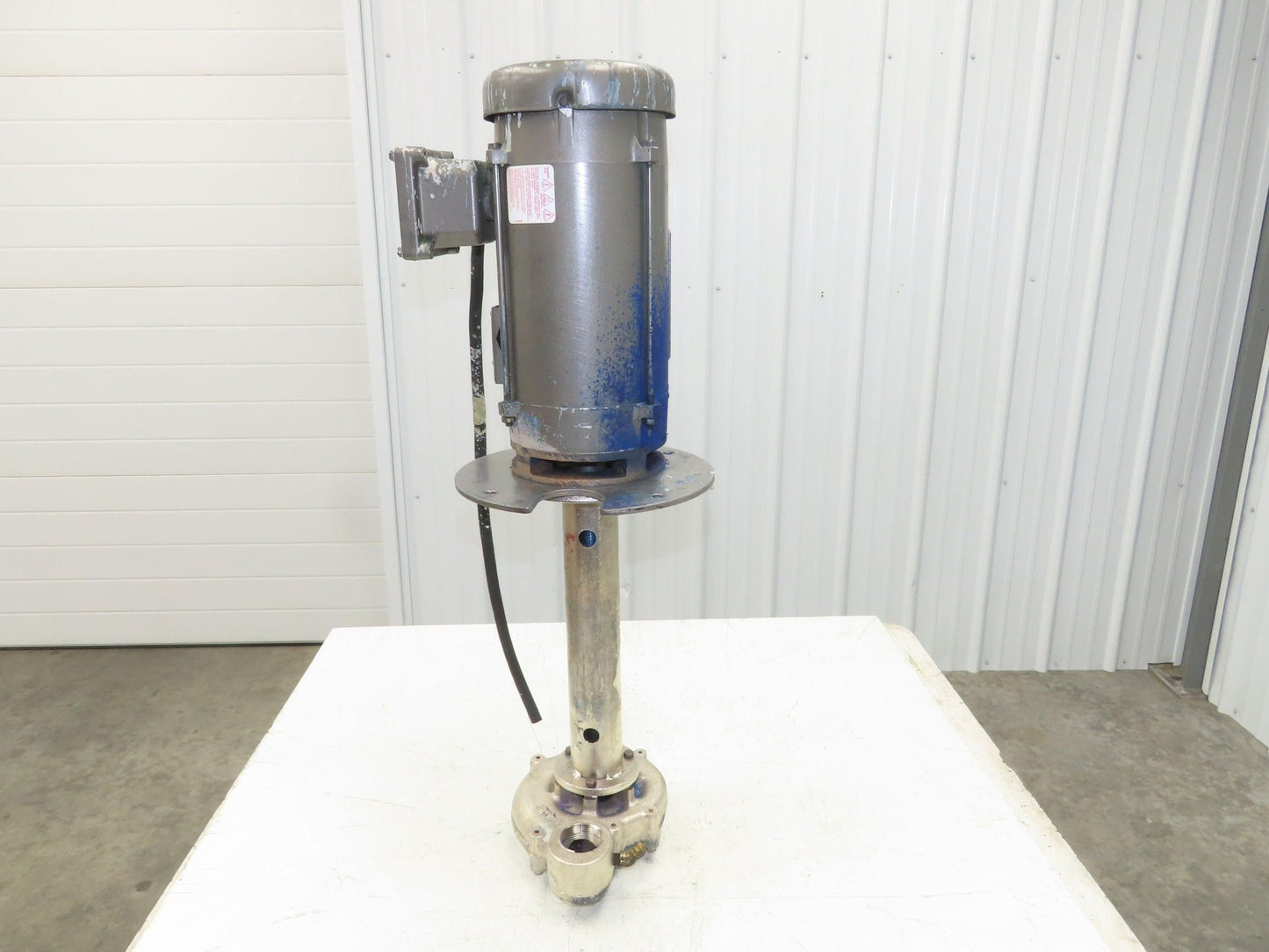 Graymills Superflo Agitator 1.5" Vertical Immersion Pump 2Hp 460V 3PH CEM7037T