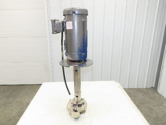 Graymills Superflo Agitator 1.5" Vertical Immersion Pump 2Hp 460V 3PH CEM7037T