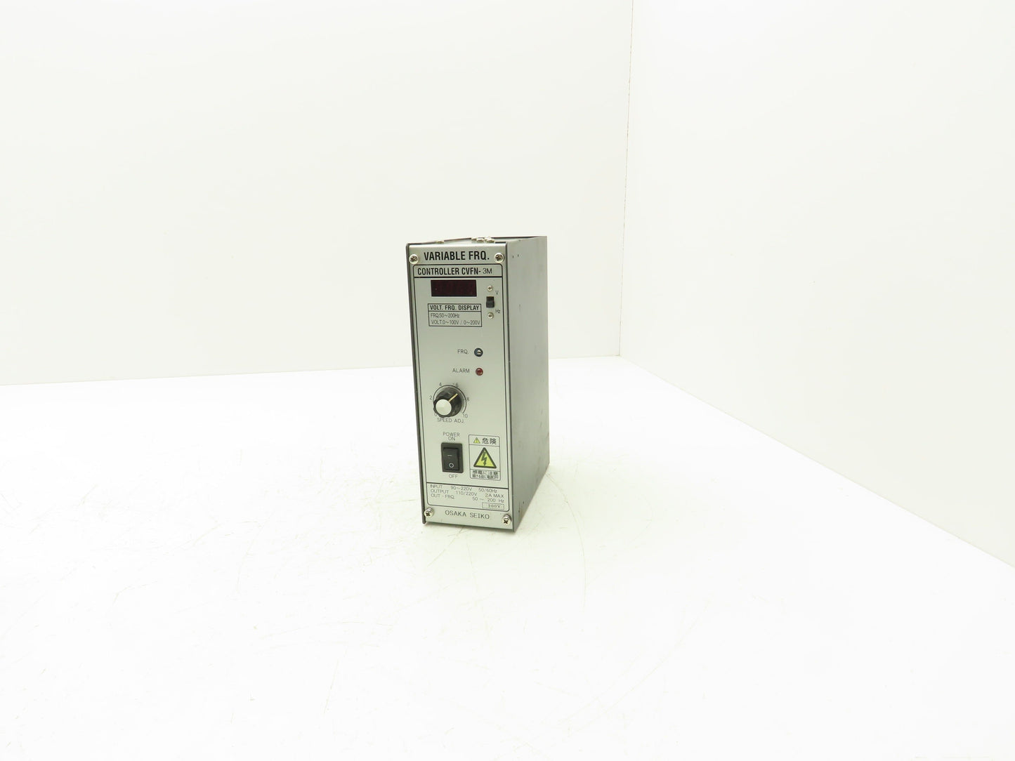 Osaka Seiko CVFN-3M Variable Frequency Drive VFD 110/220VAC 2A 50-200Hz Output