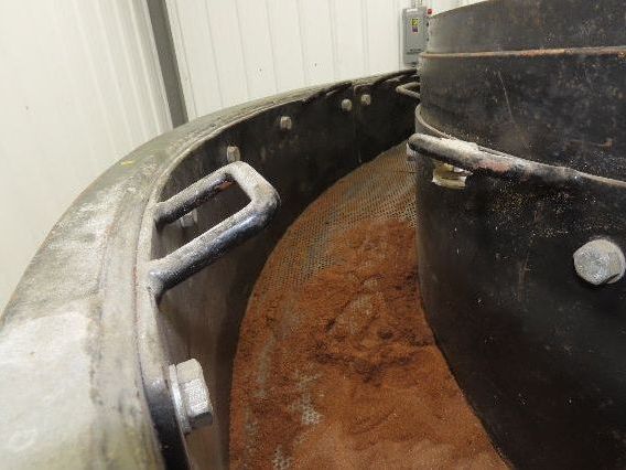 Vibratory Deburring Shaker Small Parts Polishing Tumbler 58" Bowl Sand Media