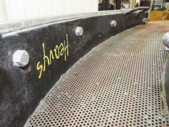 Vibratory Deburring Shaker Small Parts Polishing Tumbler 58" Bowl Sand Media