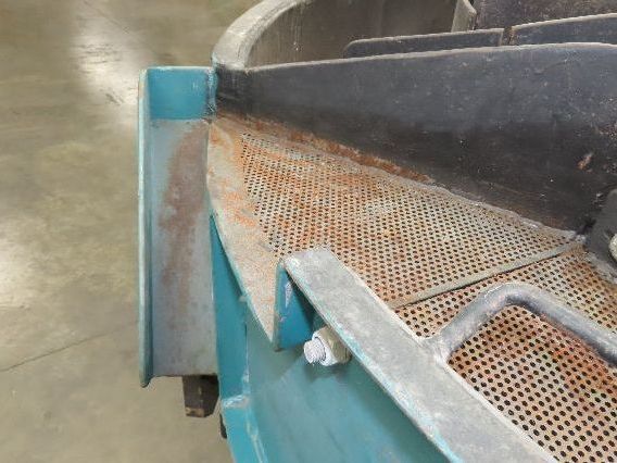 Vibratory Deburring Shaker Small Parts Polishing Tumbler 58" Bowl Sand Media