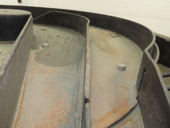 Vibratory Deburring Shaker Small Parts Polishing Tumbler 58" Bowl Sand Media