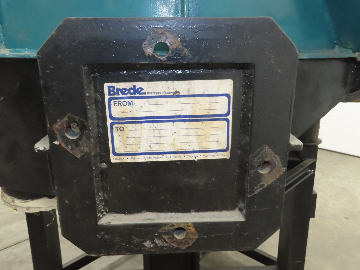 Vibratory Deburring Shaker Small Parts Polishing Tumbler 58" Bowl Sand Media