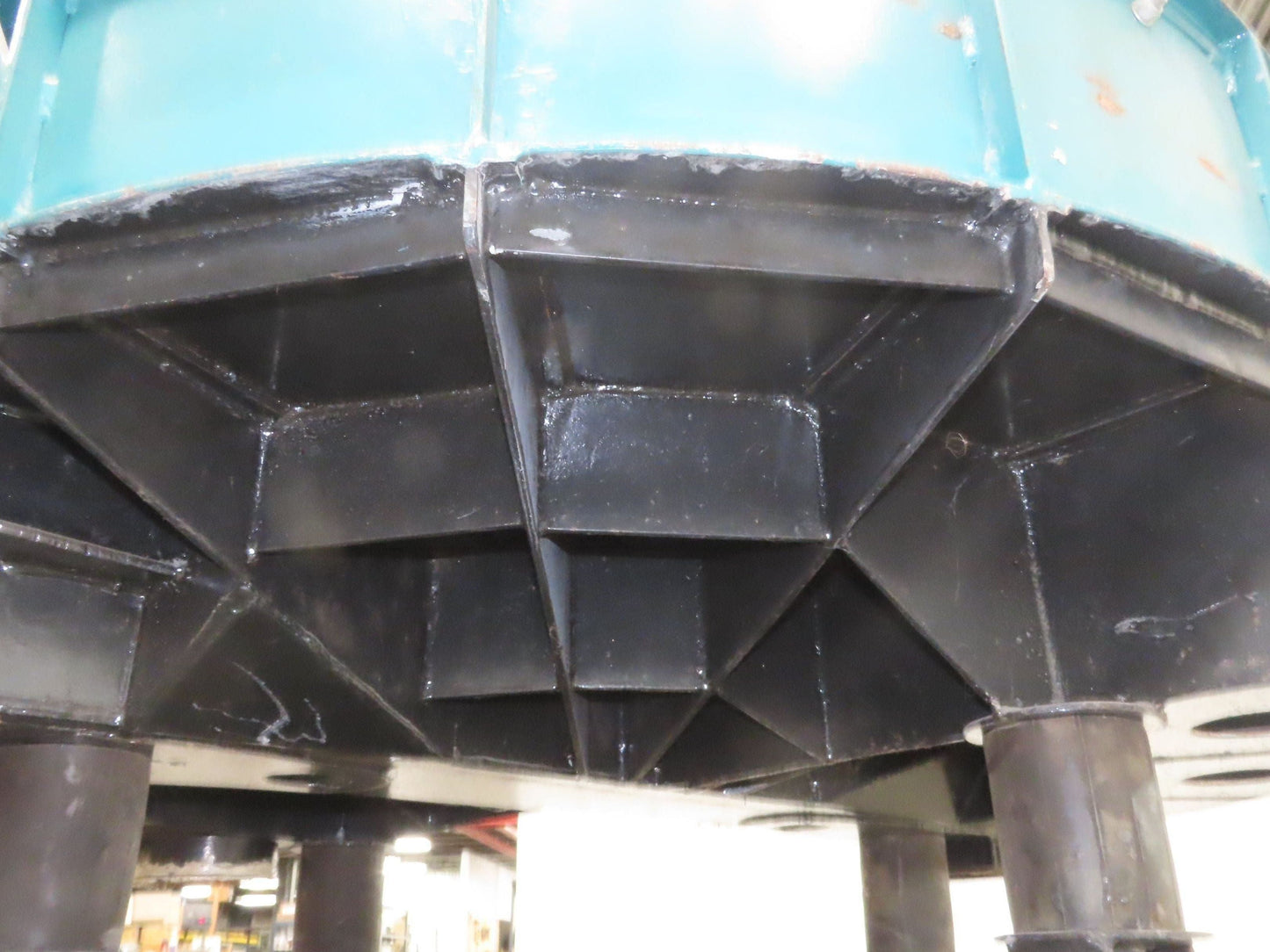 Vibratory Deburring Shaker Small Parts Polishing Tumbler 58" Bowl Sand Media