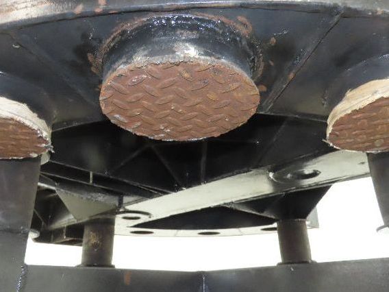 Vibratory Deburring Shaker Small Parts Polishing Tumbler 58" Bowl Sand Media