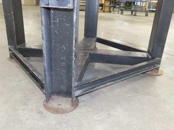 Vibratory Deburring Shaker Small Parts Polishing Tumbler 58" Bowl Sand Media