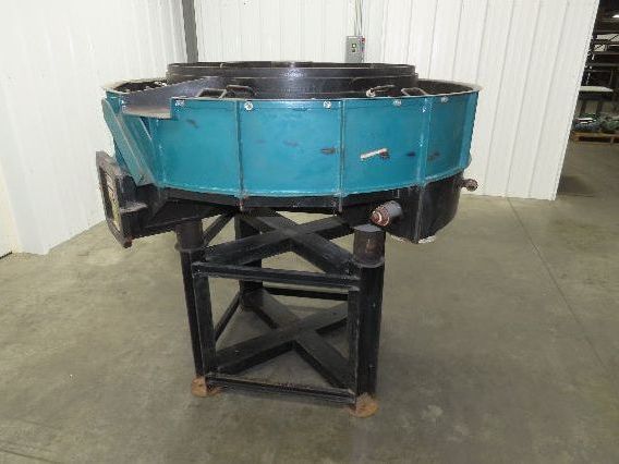 Vibratory Deburring Shaker Small Parts Polishing Tumbler 58" Bowl Sand Media