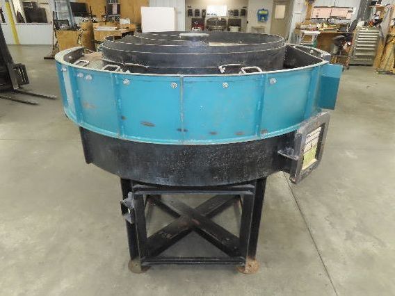 Vibratory Deburring Shaker Small Parts Polishing Tumbler 58" Bowl Sand Media