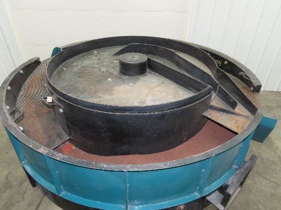Vibratory Deburring Shaker Small Parts Polishing Tumbler 58" Bowl Sand Media