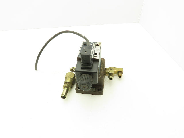Bosch 081WV10P1V1012WS115/60 D51 Directional Solenoid Valve 115V D02K Manifold