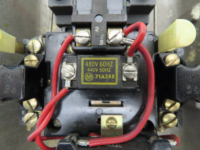 Allen Bradley 71A288 Vintage Size 1 Motor Starter Explosion Proof Enclosure