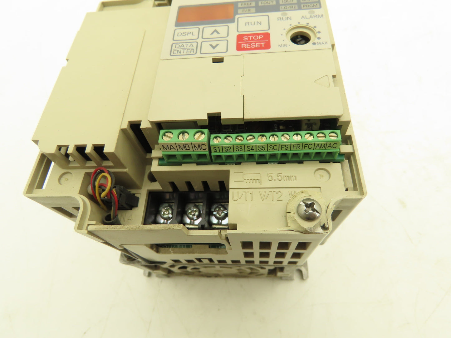 Yaskawa CIMR-J7AA21P5 Variable Frequency AC Drive 230VAC 3PH 400Hz 1.5kW *READ*