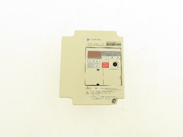 Yaskawa CIMR-J7AA21P5 Variable Frequency AC Drive 230VAC 3PH 400Hz 1.5kW *READ*