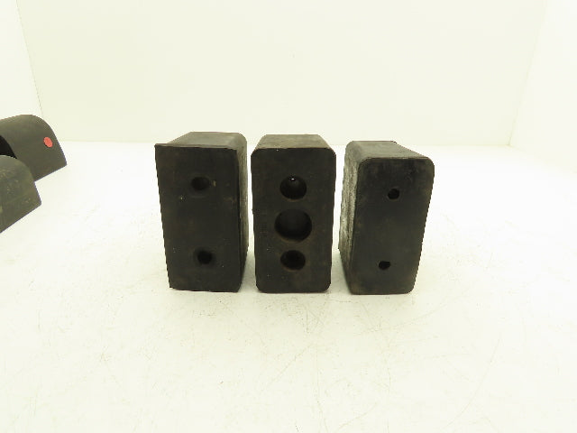Rubber Loading Dock Bumper Hollow Solid Mixed Size Lot of 17 *READ*