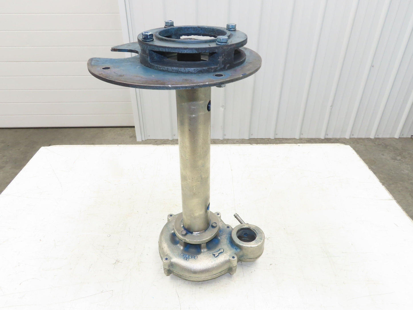 Graymills Superflo Agitator Vertical Immersion Tank Pump 1.5" NPT -No Motor-