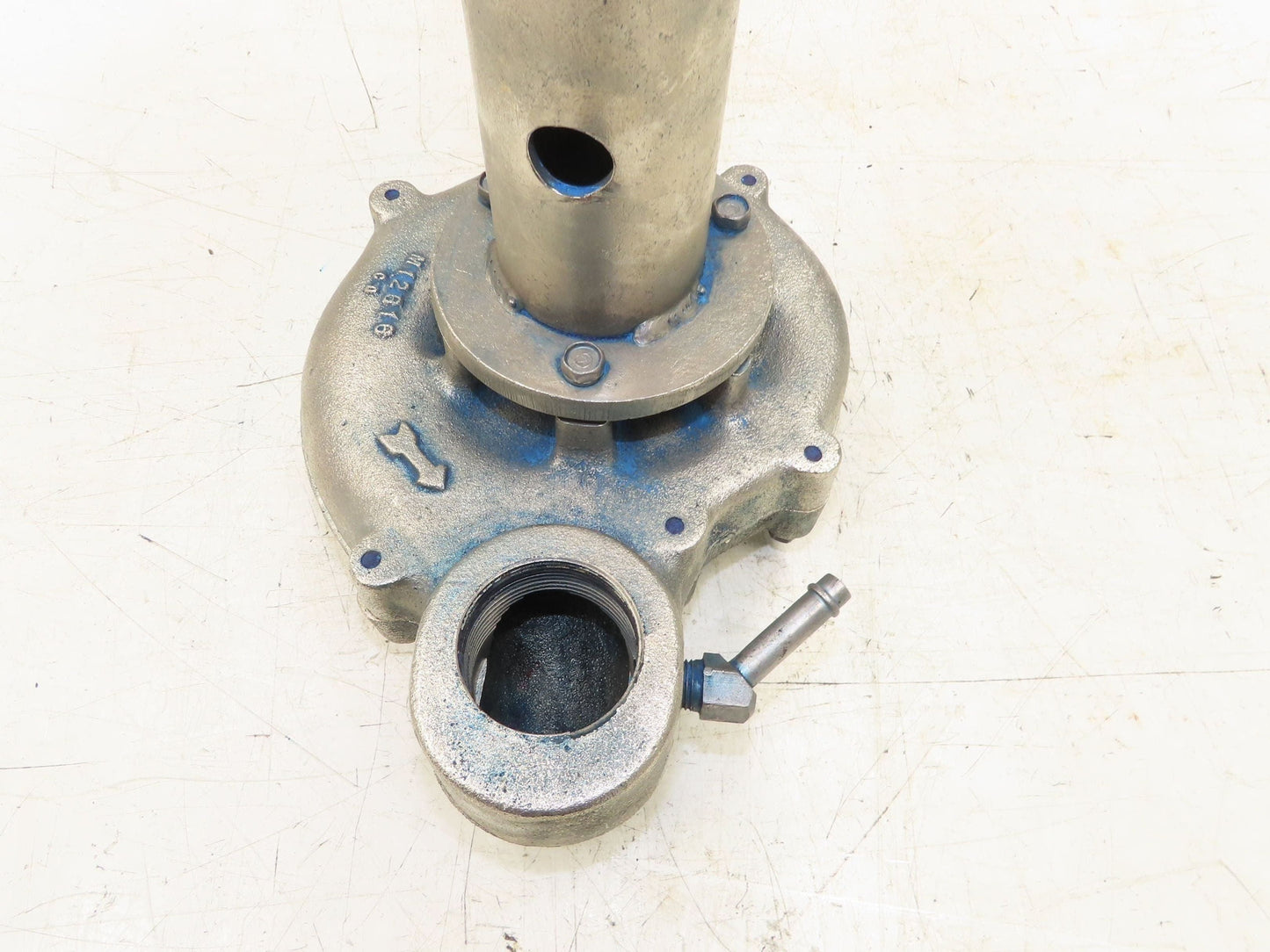 Graymills Superflo Agitator Vertical Immersion Tank Pump 1.5" NPT -No Motor-