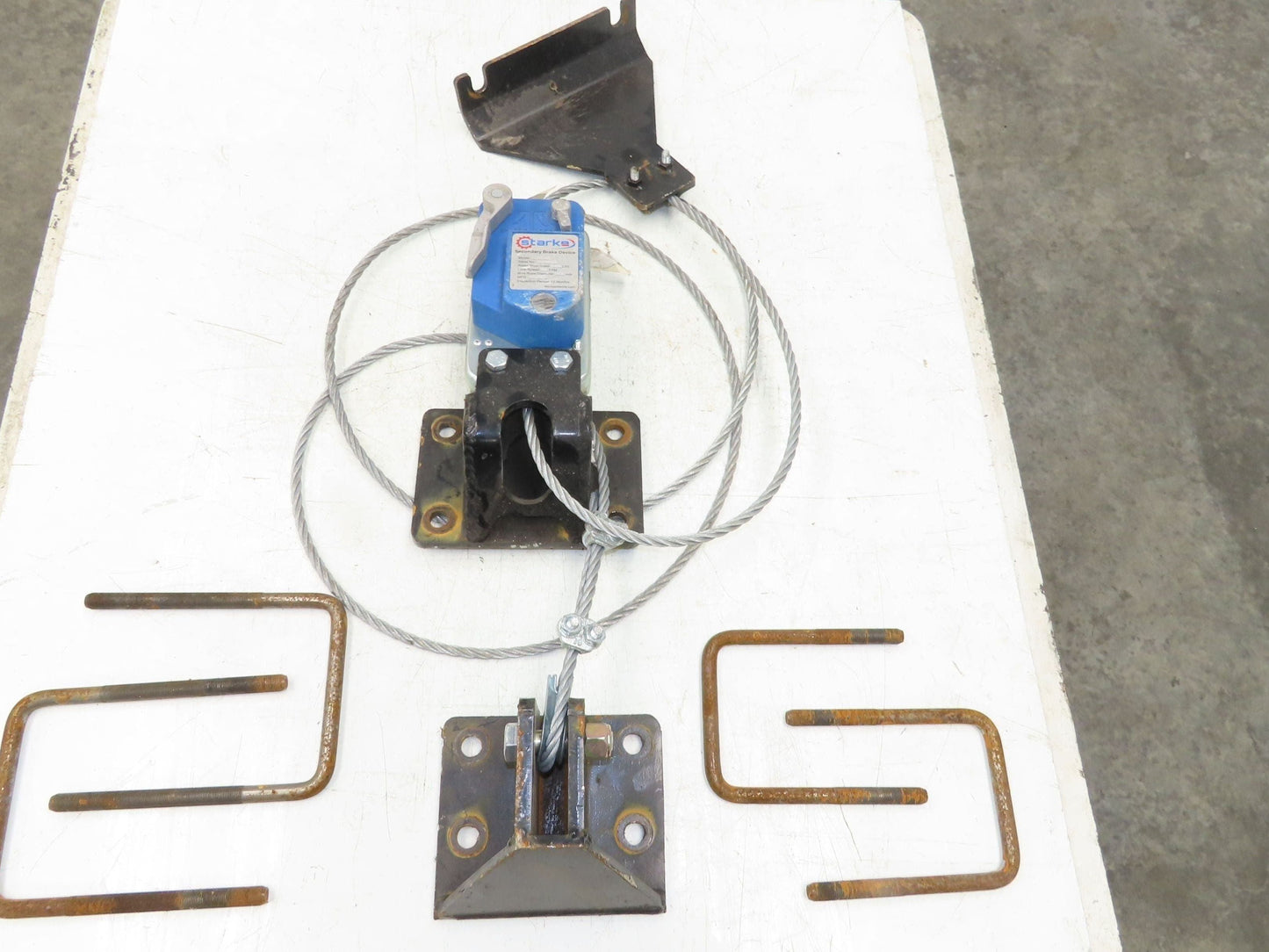 Starke S2KLAS Overspeed Secondary Brake Device 2204lb 100FPM Scaffold Protection