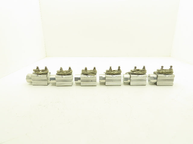 SMC RSDQB40-20DK-M9BVL Pneumatic Air Cylinder 40mm Bore 20mm Stroke Lot of 6