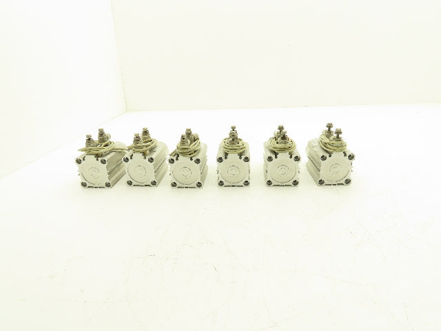 SMC RSDQB40-20DK-M9BVL Pneumatic Air Cylinder 40mm Bore 20mm Stroke Lot of 6