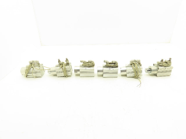 SMC RSDQ*40-20DK Pneumatic Air Cylinder 40mm Bore 20mm Stroke Lot of 6 *READ*