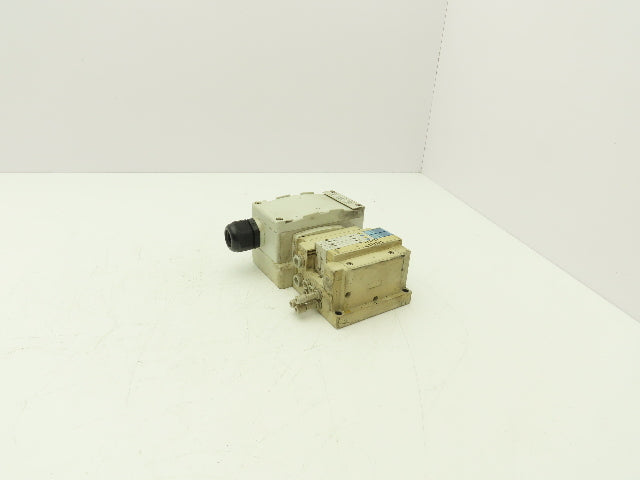SMC SY3200-5UD1 3-Station Pneumatic Manifold 5/2 Solenoid Valves 24VDC