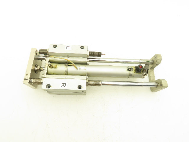 SMC MGGLB40-250-HL-M9BL Guided Air Cylinder 40mm Bore 220mm Stroke 145 PSI