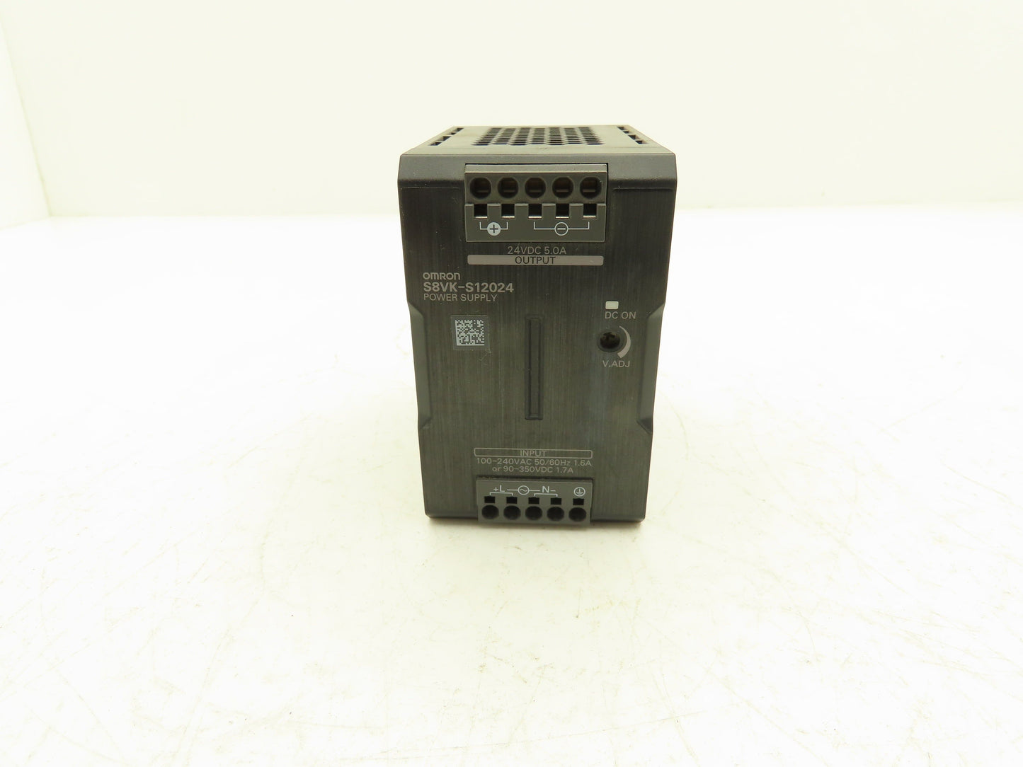 Omron S8VK-S12024 Power Supply AC/DC 100-240V/90-350V 1.6A/1.7A In 24VDC 5A Out