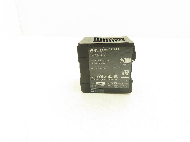 Omron S8VK-S12024 Power Supply AC/DC 100-240V/90-350V 1.6A/1.7A In 24VDC 5A Out